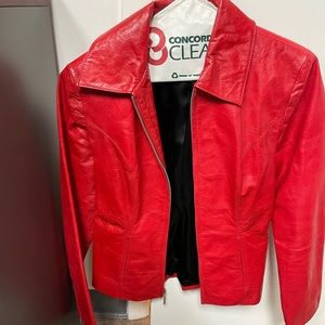 Brand new Bebe leather jacket